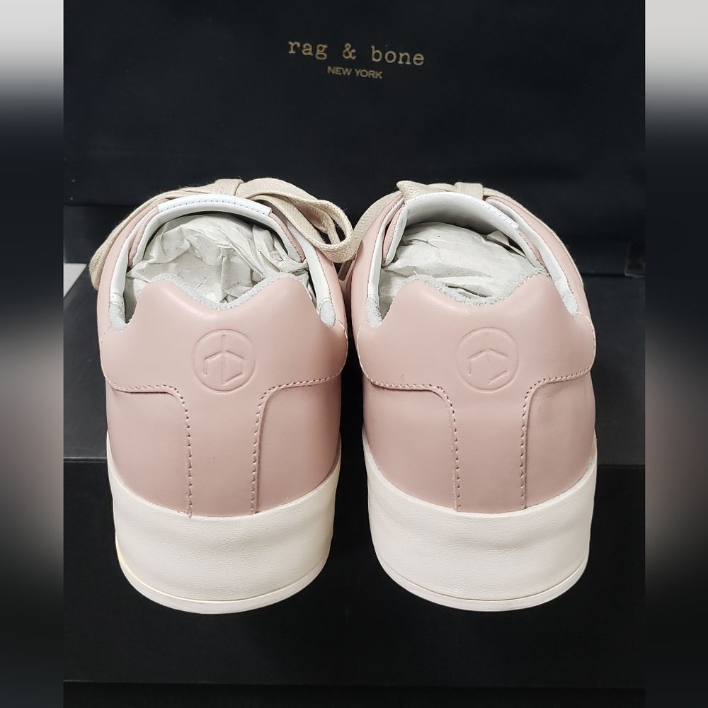 Rag & Bone Mens RB1 Low Pink Sneaker New in Box - Picture 6 of 10